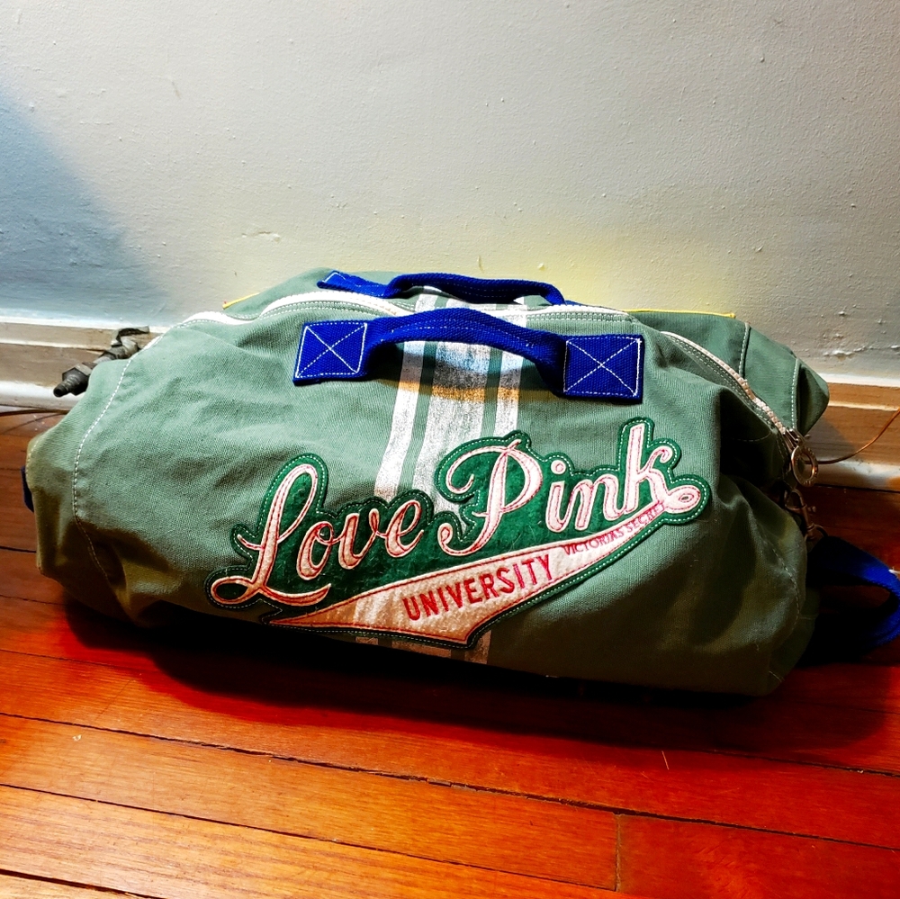 PINK brand tote bag, large duffle